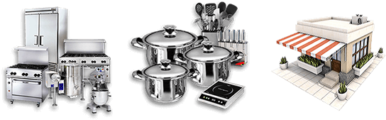 Restaurant Equipment, Smallwares, and Consulting services
